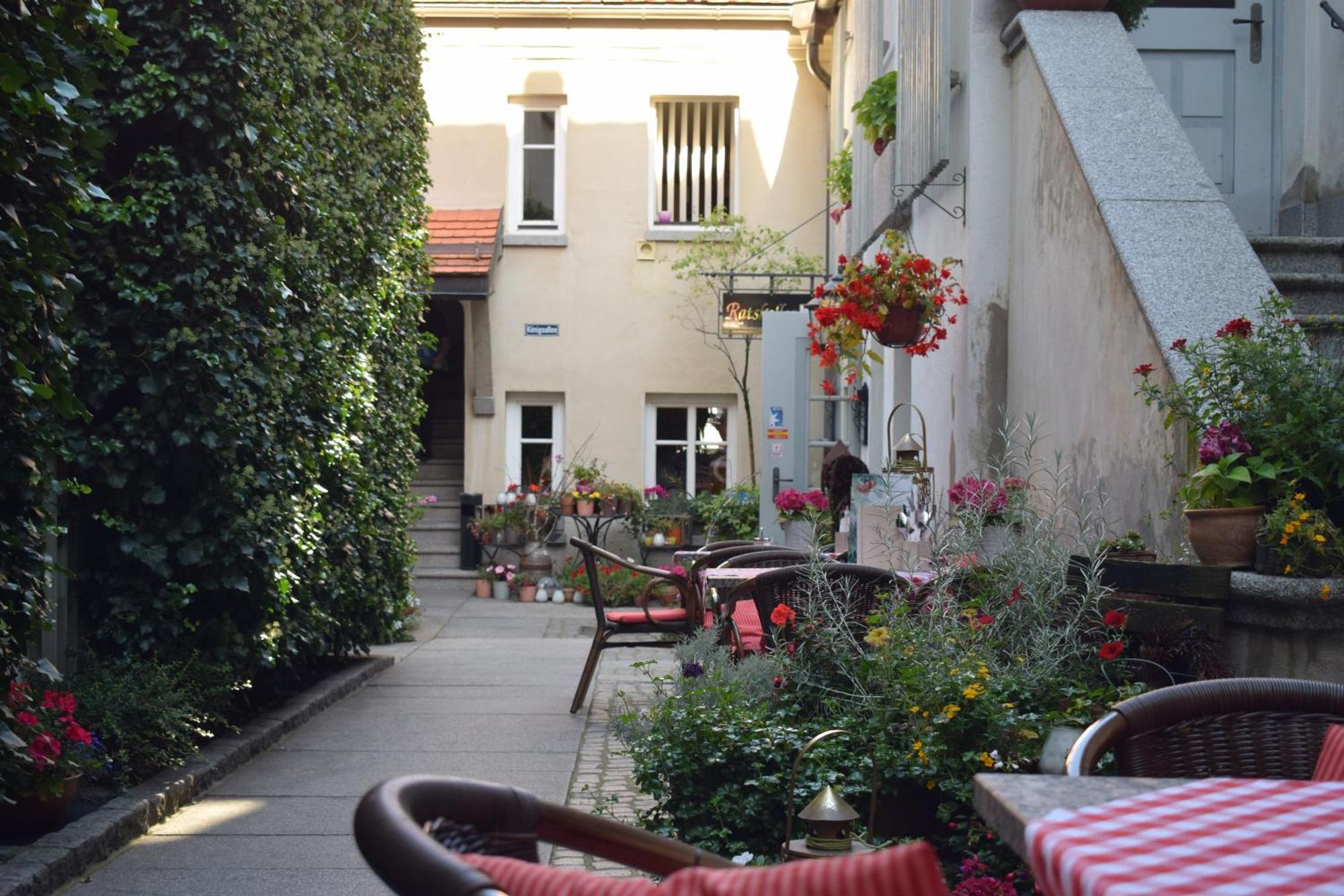 Akzent Hotel Goldner Hirsch 卡门茨 外观 照片